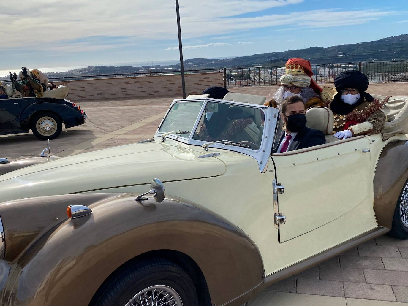 Imágenes de la cabalgata estática en Vélez-Málaga 