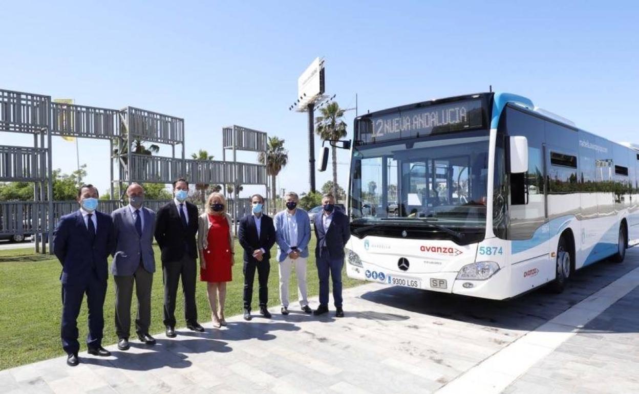 Marbella ha incorporado a su red de transporte las líneas 12 y 13, antiguas 76 y 78 de la Junta. 