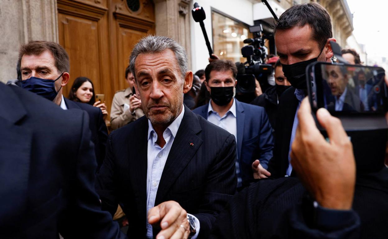 El expresidente francés, Nicolas Sarkozy. 