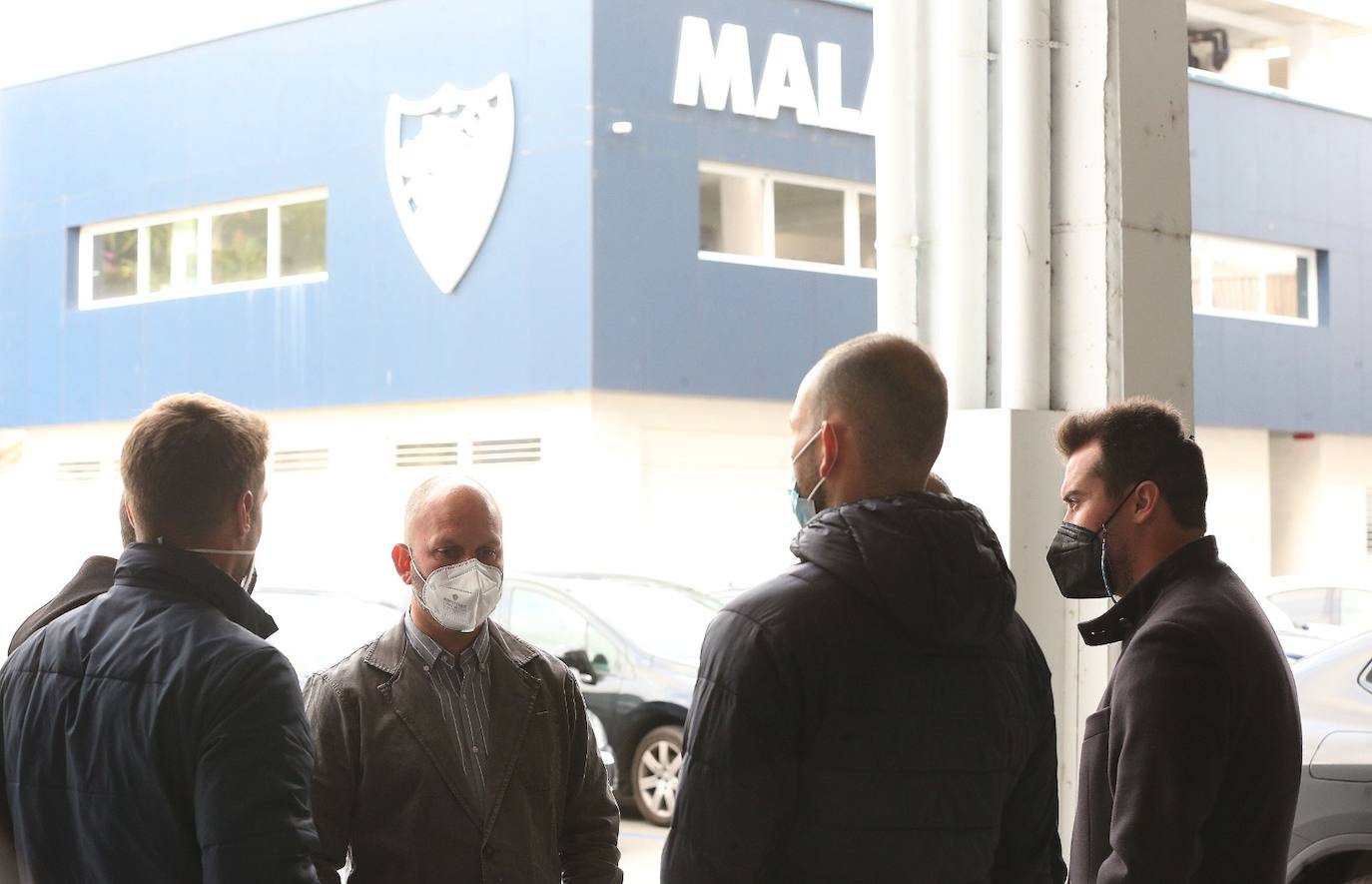 Capilla ardiente por Antonio Benítez en La Rosaleda