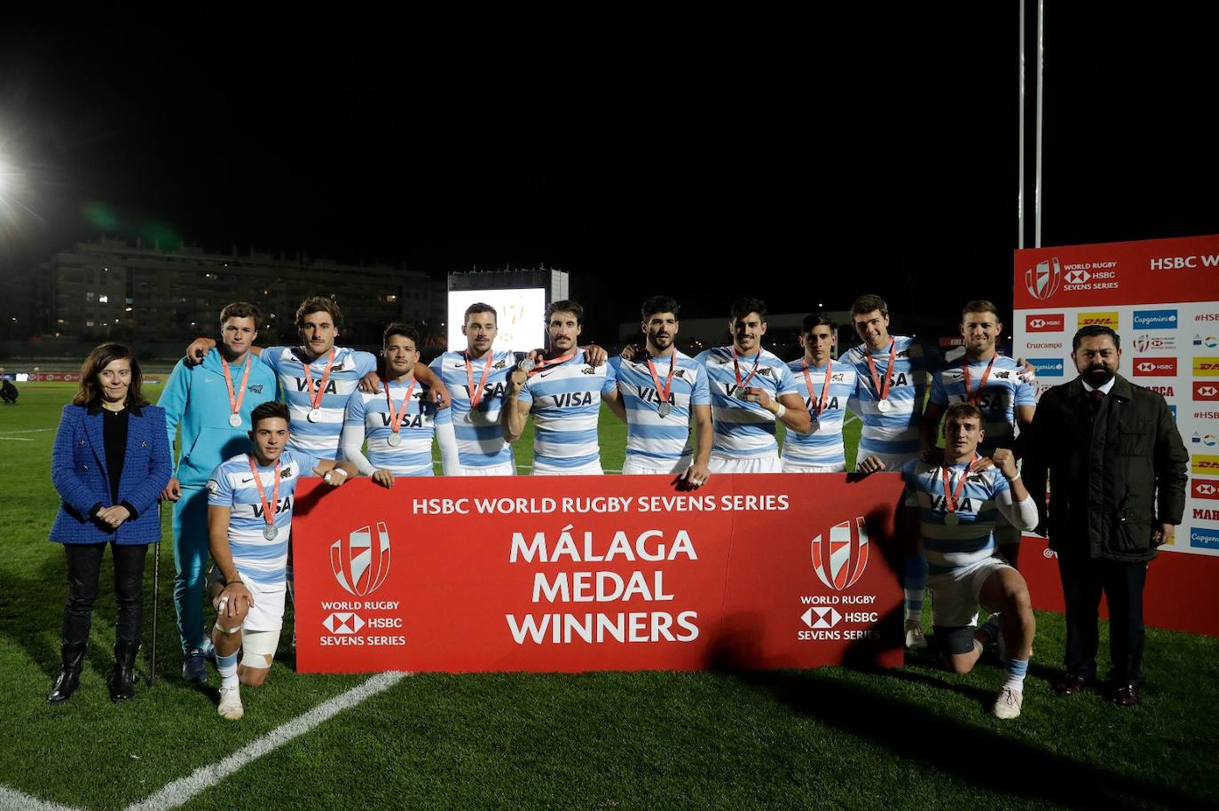 Los duelos decisivos de las HSBC Series Mundiales de Málaga de rugby 7