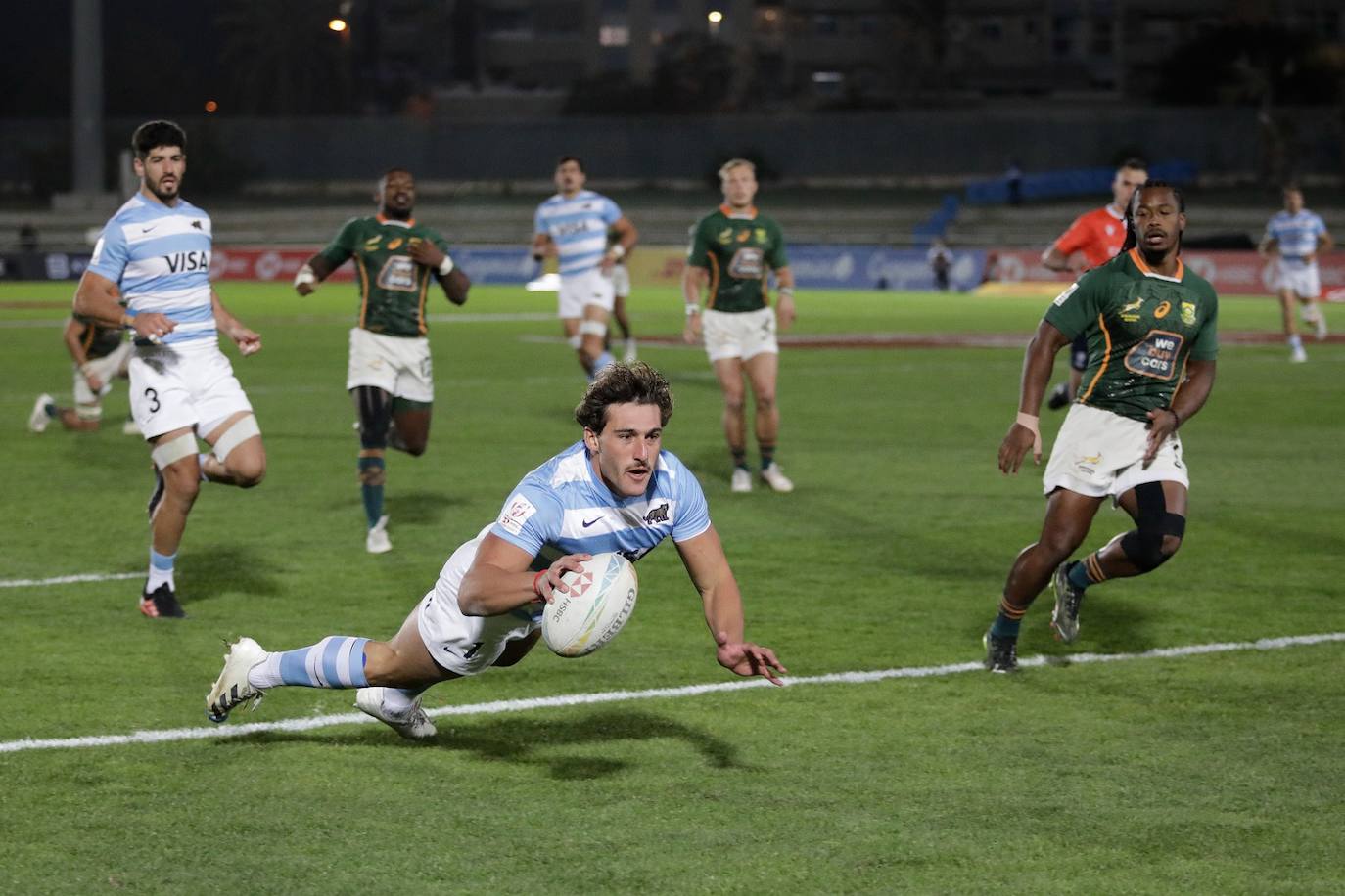 Los duelos decisivos de las HSBC Series Mundiales de Málaga de rugby 7