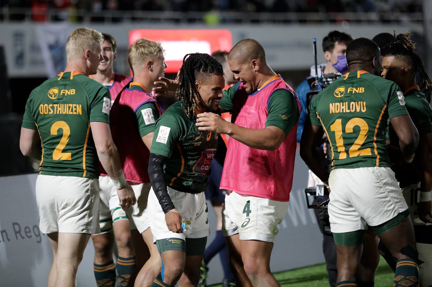 Los duelos decisivos de las HSBC Series Mundiales de Málaga de rugby 7