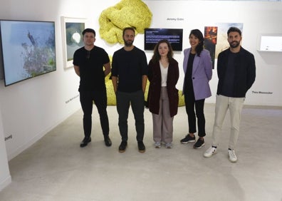 Imagen secundaria 1 - Arte contra el cambio climático en Málaga: de la música de las bacterias a una obra con hongos