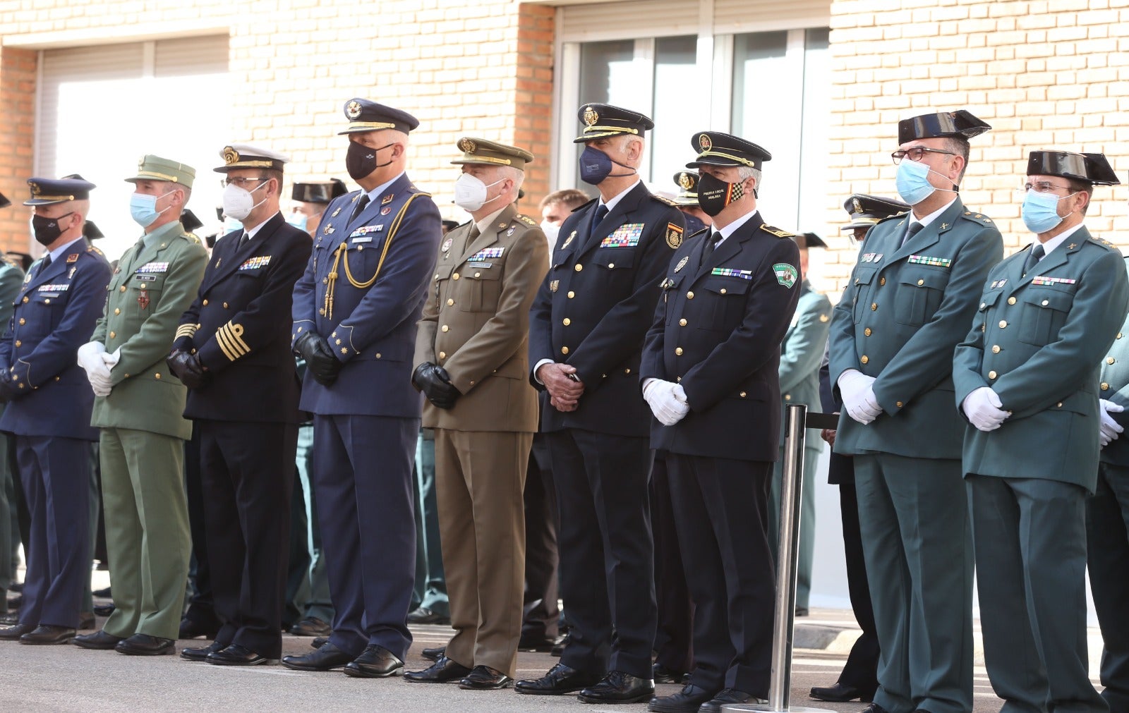 El ministro del Interior, Fernando Grande-Marlaska, ha presidido el acto al que también ha asistido la directora general de la Guardia Civil, María Gámez. Comandancia de la Guardia Civil de Málaga.