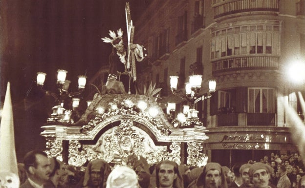 El Nazareno de la Misericordia el Jueves Santo de 1950.