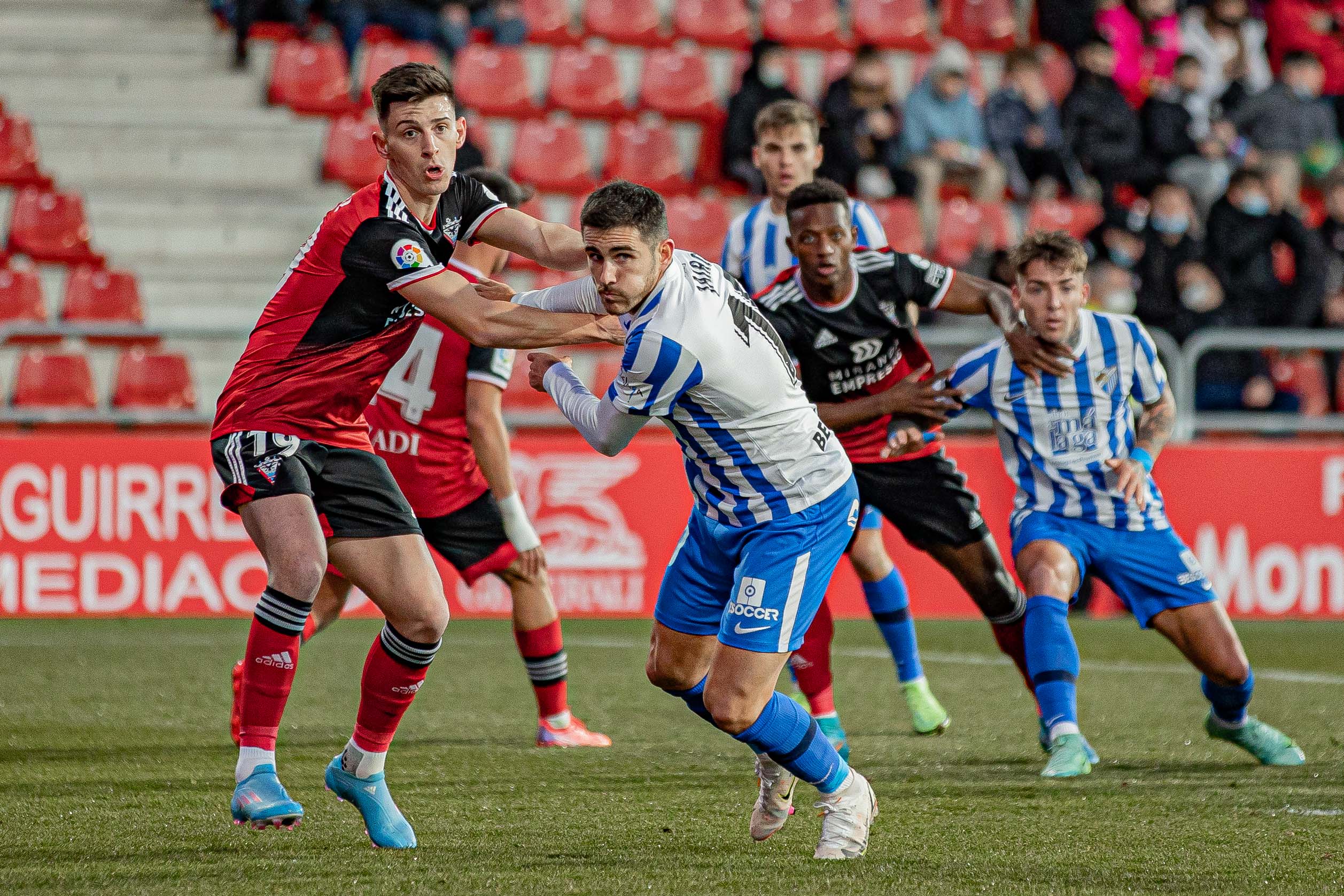 Fotos: Las imágenes de la derrota del Málaga ante el Mirandés