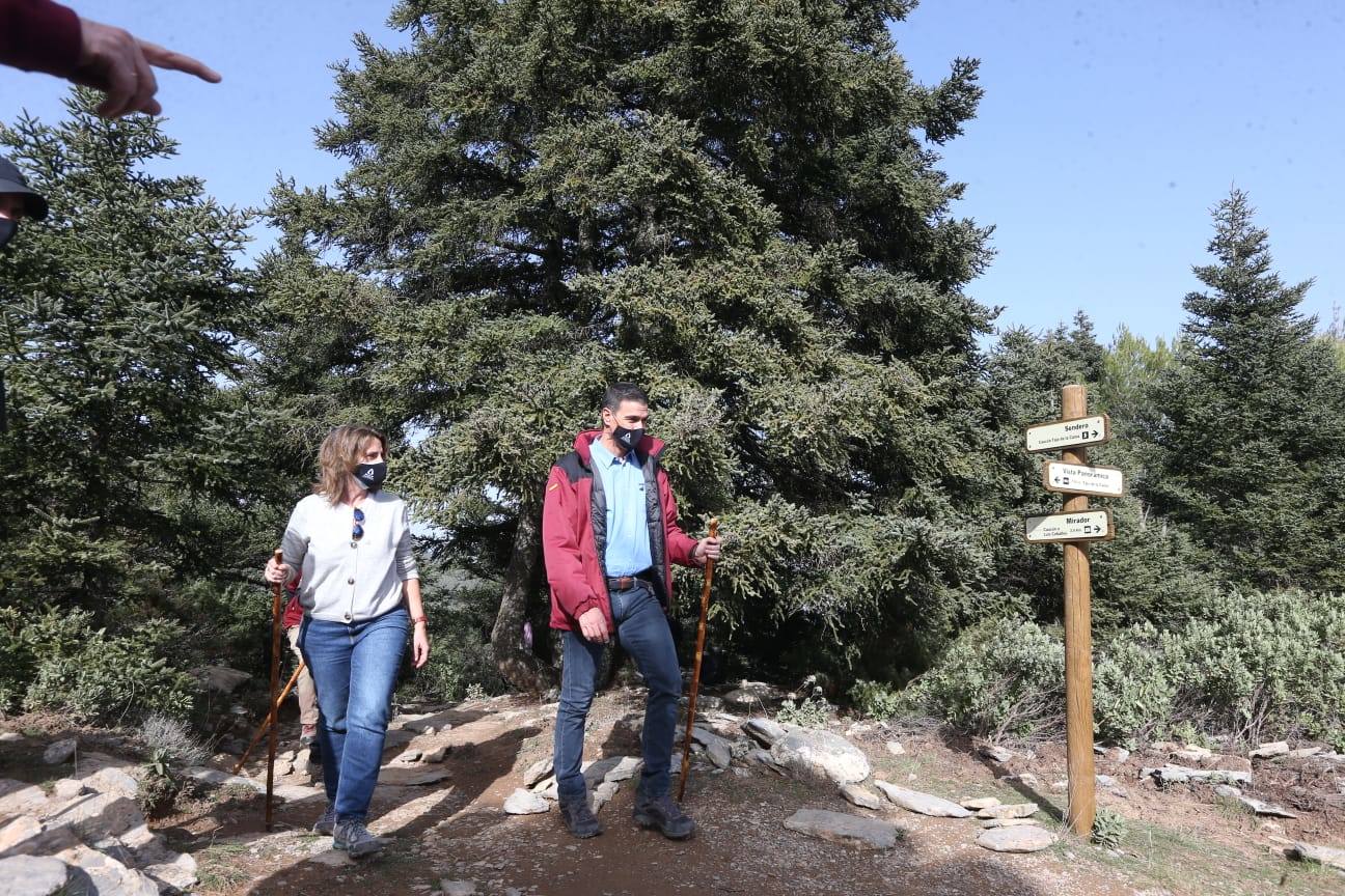 Pedro Sánchez recalcó que la consideración de Parque Nacional es «una fuente de oportunidades» para el desarrollo de la Sierra de las Nieves 