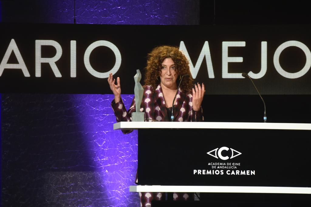 El actor Antonio Banderas recibe el Premio Carmen de Honor en el Teatro Cervantes de su tierra