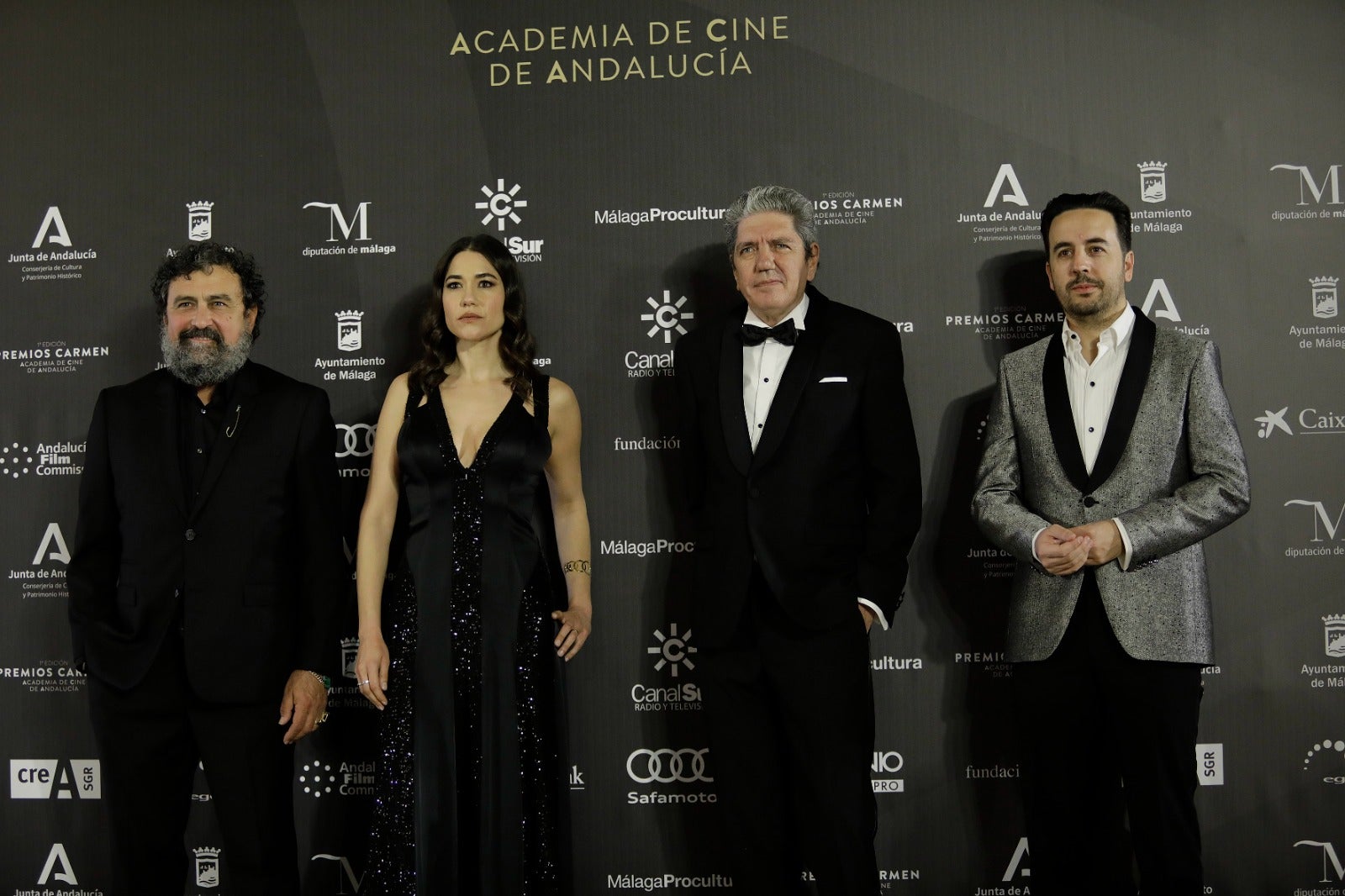 El actor Antonio Banderas recibe el Premio Carmen de Honor en el Teatro Cervantes de su tierra