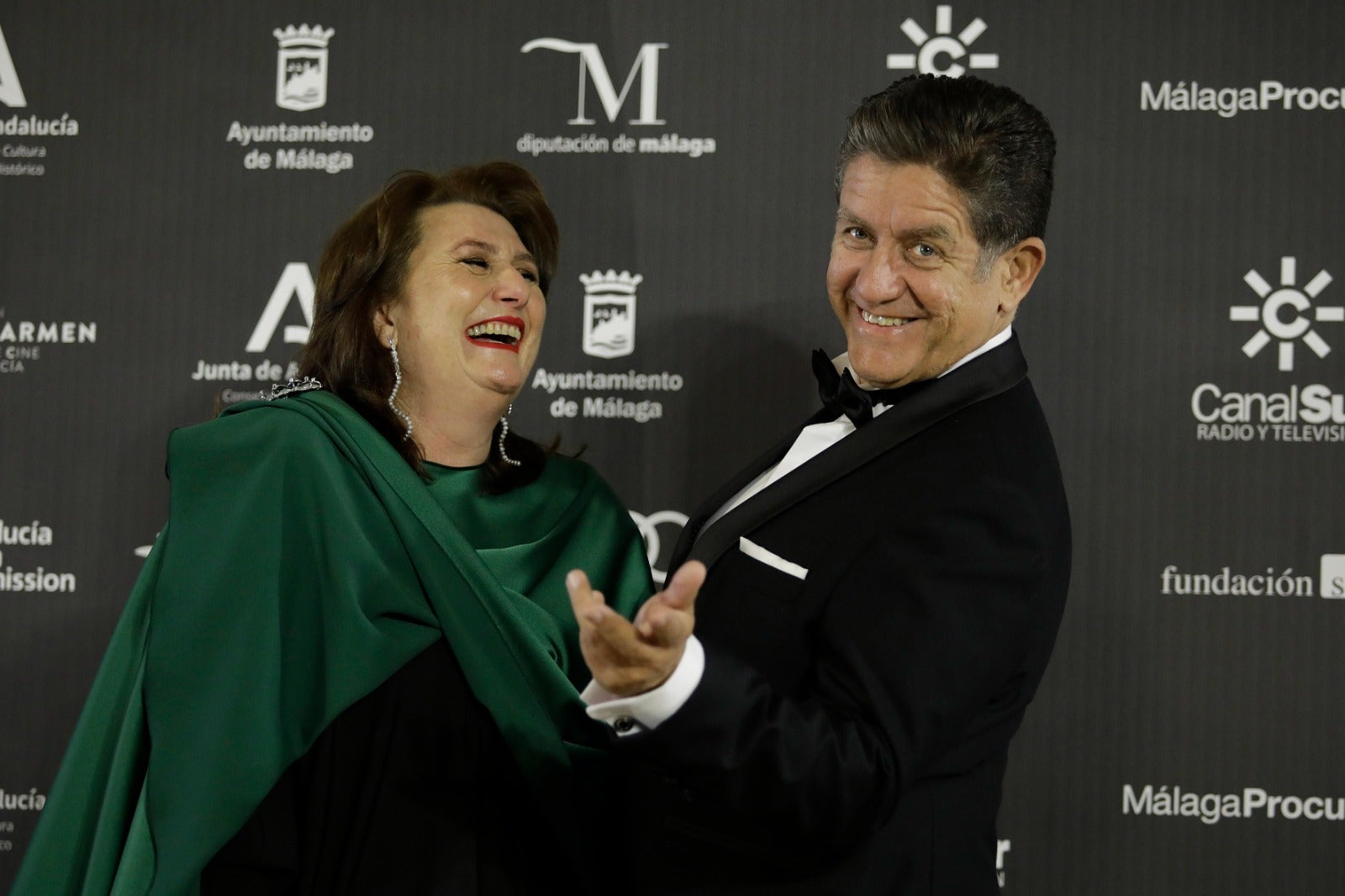 El actor Antonio Banderas recibe el Premio Carmen de Honor en el Teatro Cervantes de su tierra