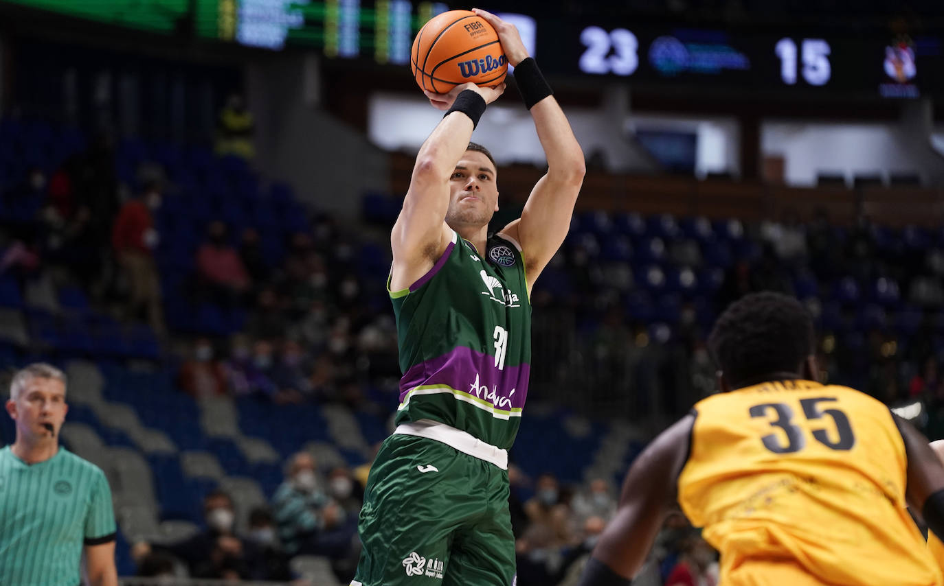 El Unicaja disputó la segunda jornada del Top16 de la Champions League 