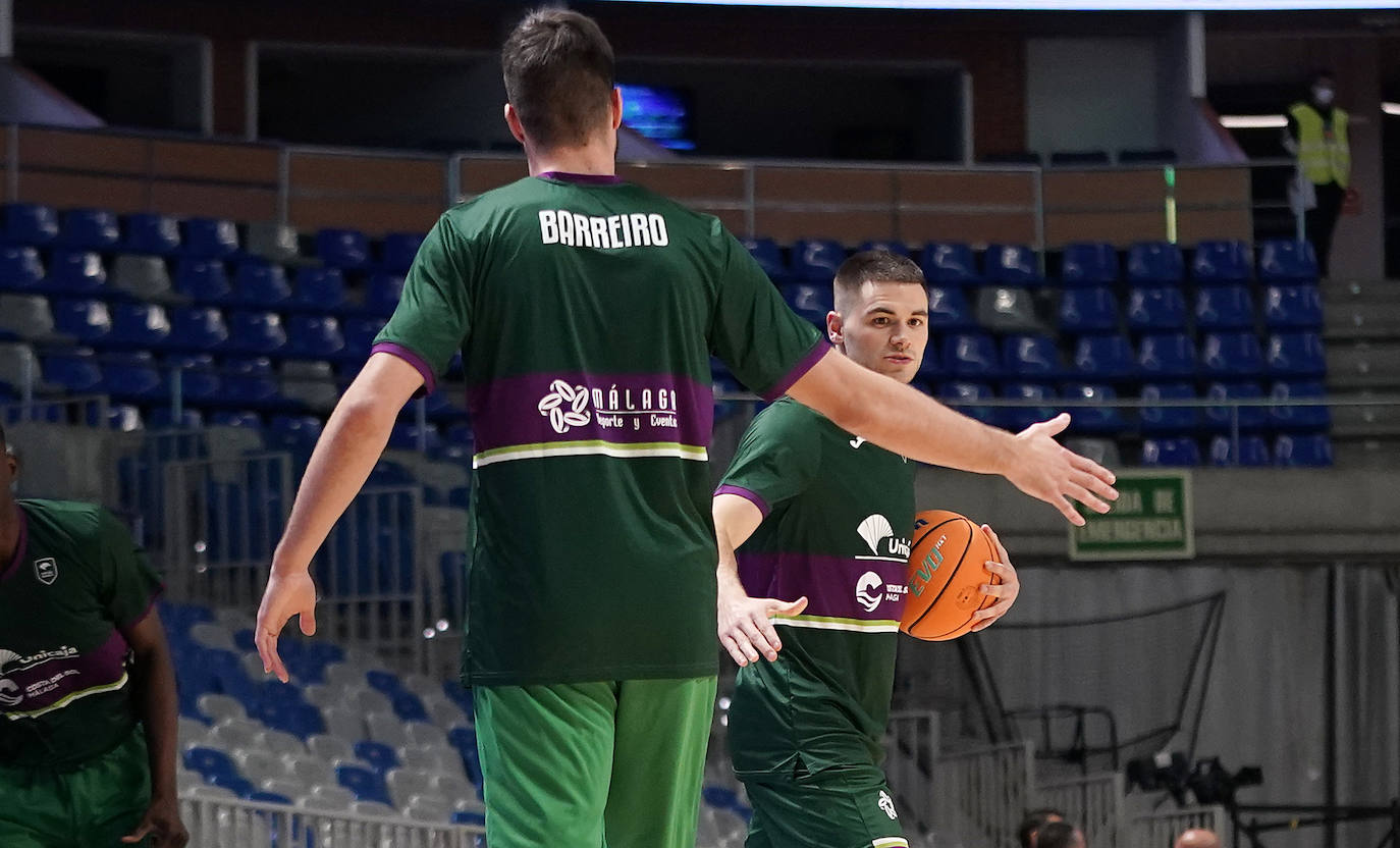 El Unicaja disputó la segunda jornada del Top16 de la Champions League 