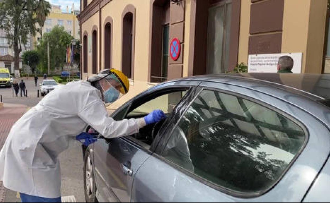 Imagen del autocovid del Civil. 