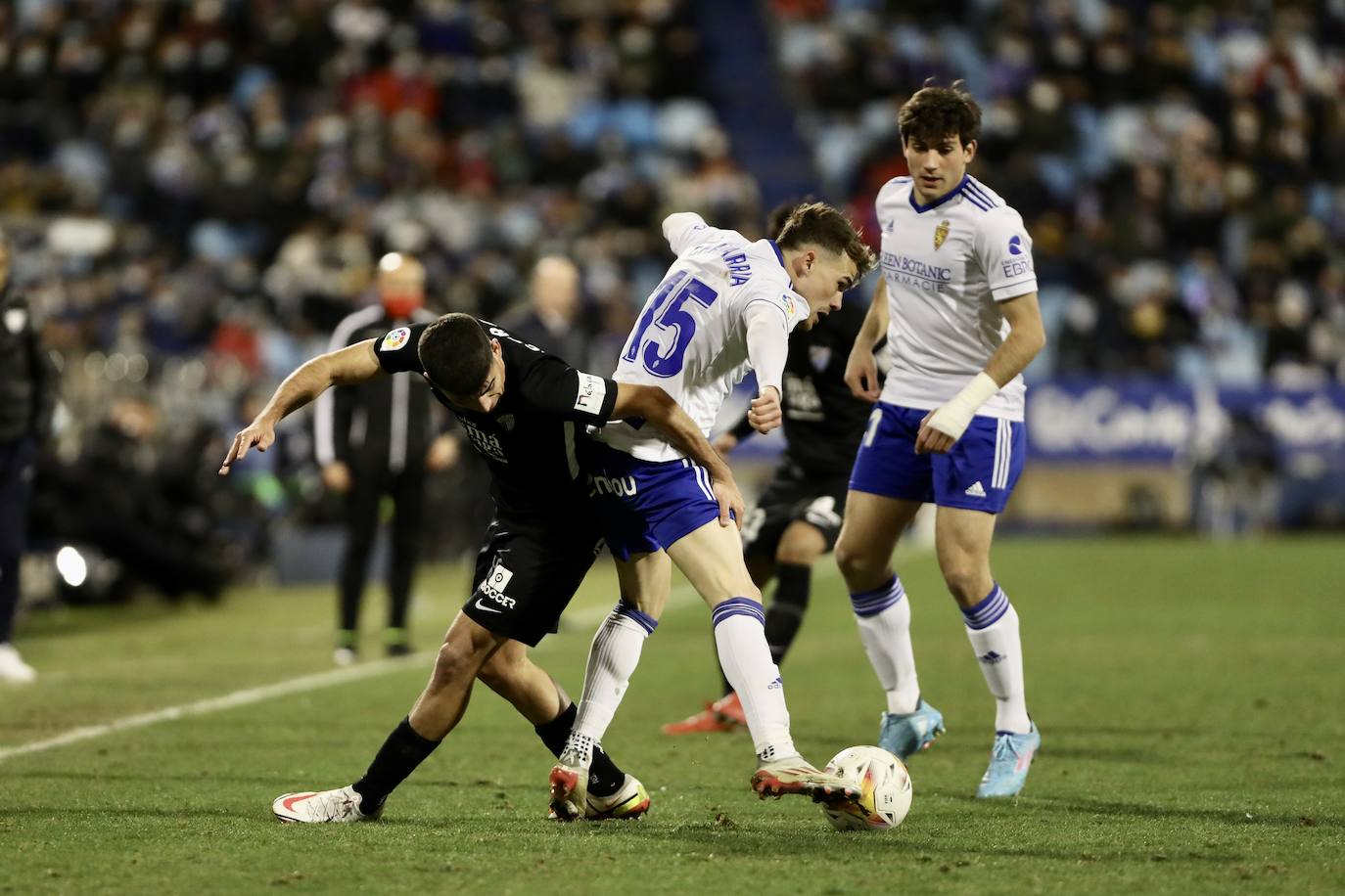 Fotos: El Zaragoza-Málaga, en imágenes