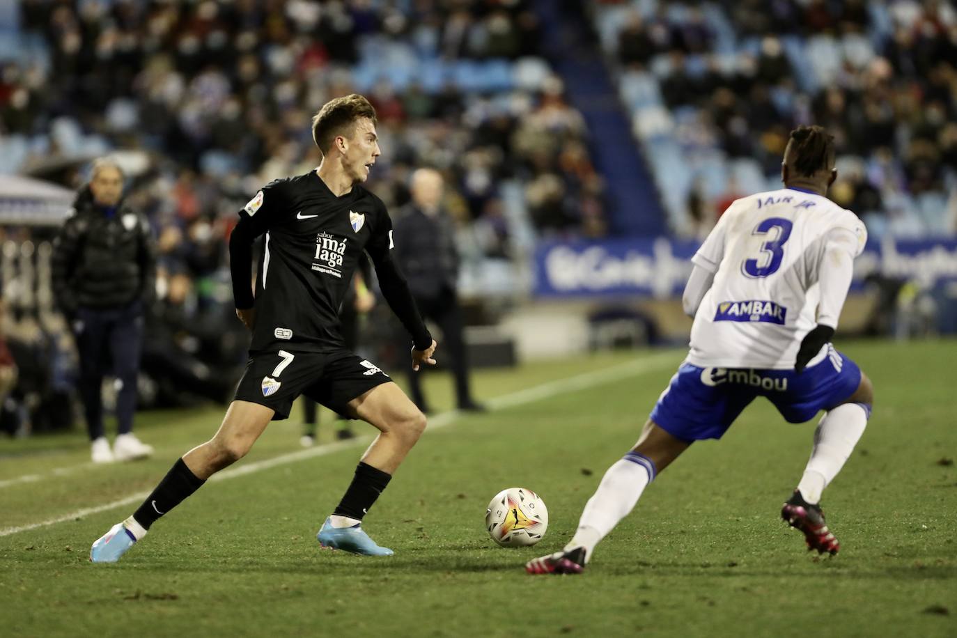 Fotos: El Zaragoza-Málaga, en imágenes