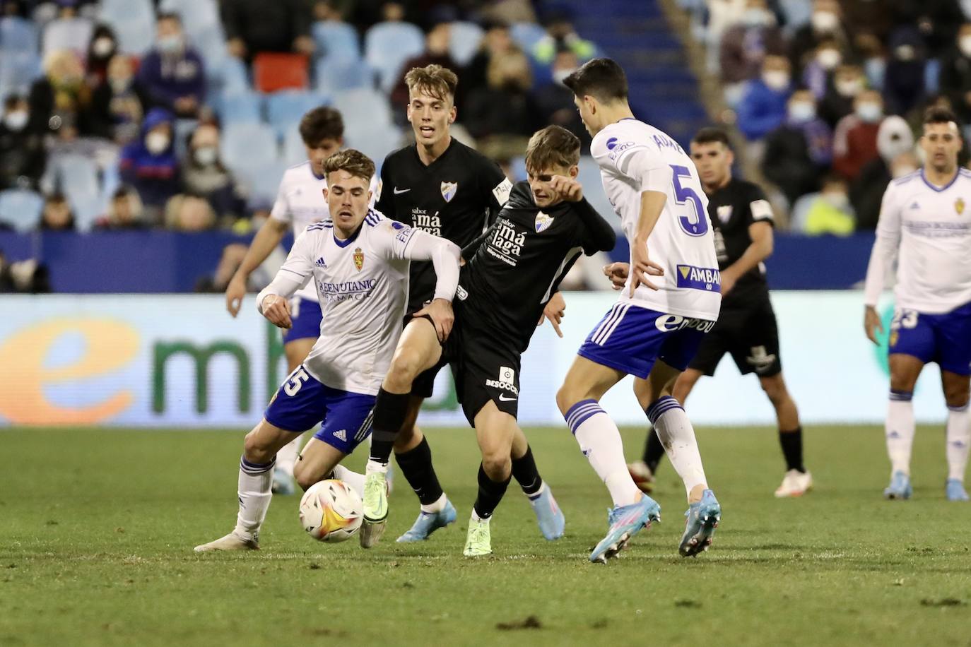 Fotos: El Zaragoza-Málaga, en imágenes