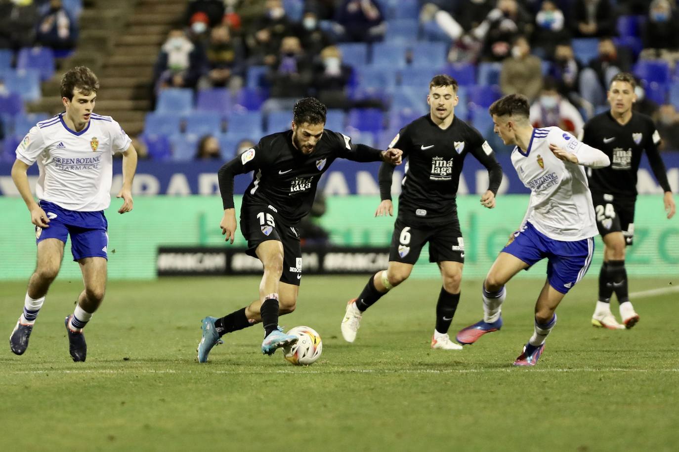 Fotos: El Zaragoza-Málaga, en imágenes