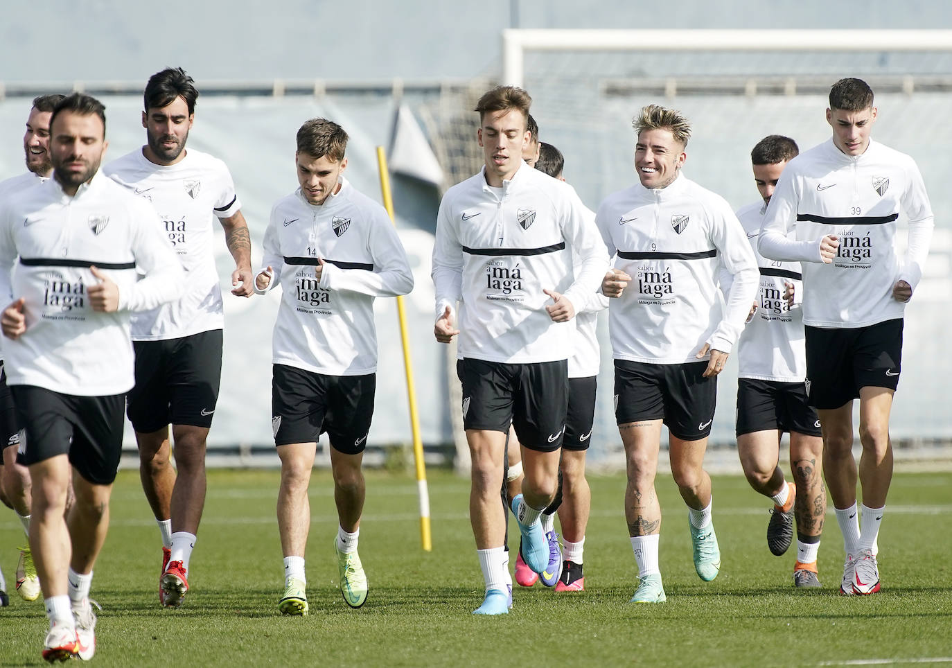 Fotos: El entrenamiento del Málaga, en imágenes