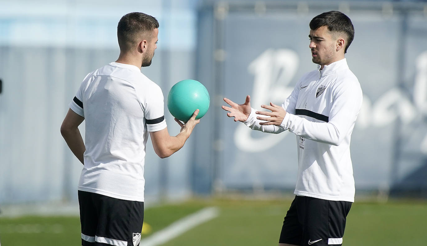 Fotos: El entrenamiento del Málaga, en imágenes