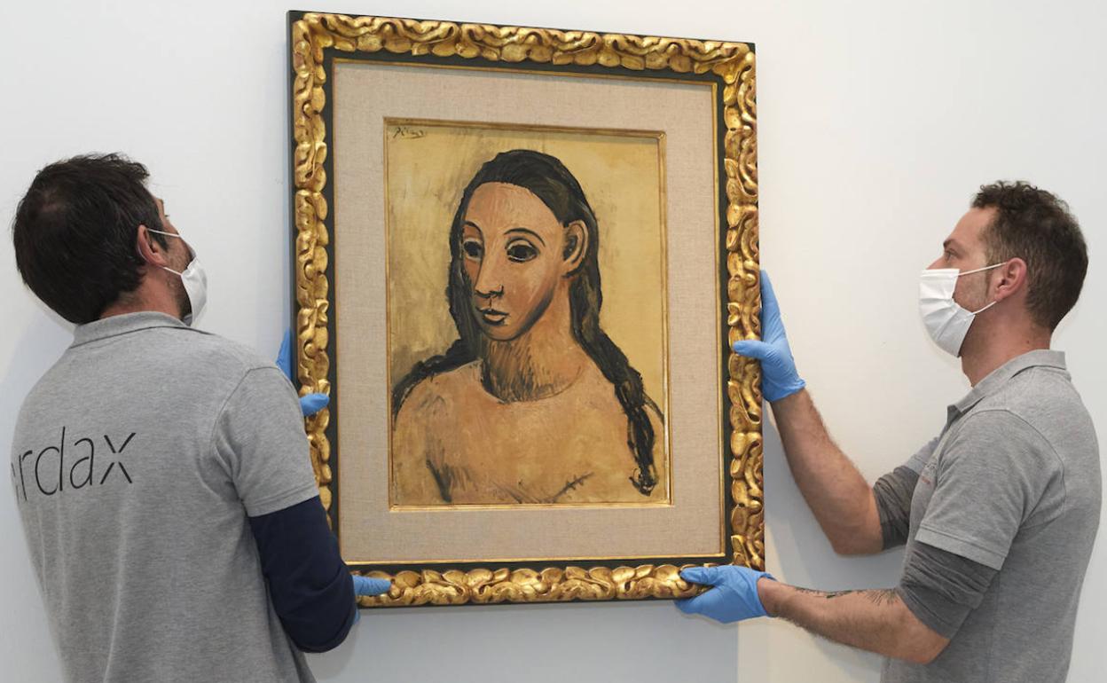El 'picasso' que salió ilegalmente de España en un velero ya cuelga en el Museo Reina Sofía