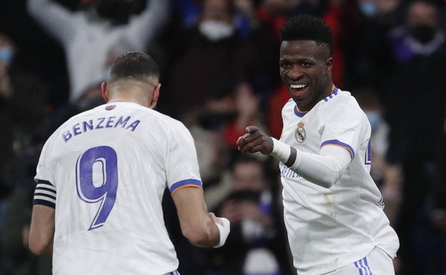 La aportación de Benzema y Vinicius, la esperanza madridista. 