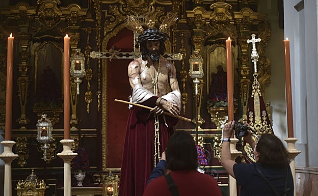 El Cristo de la Humildad en la Victoria, la pasada Semana Santa. 