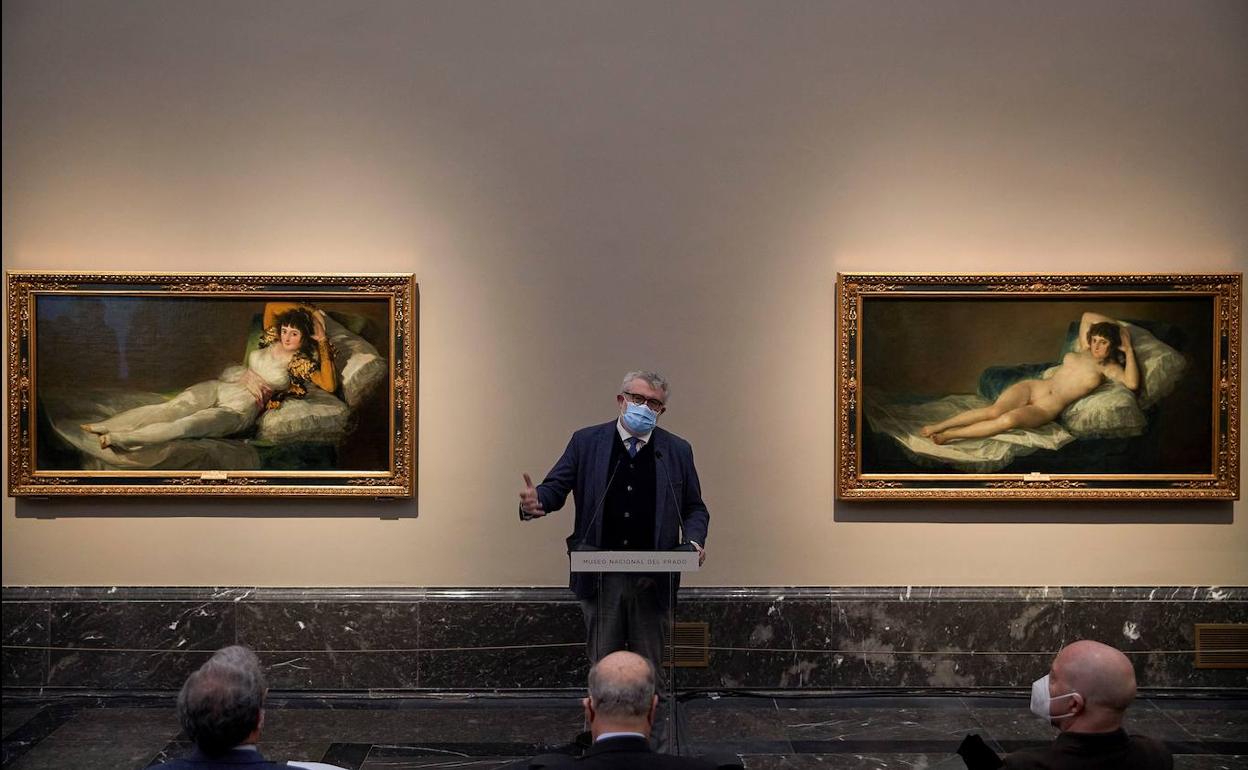 Prueba de Derbeville juego siete y media El Prado da más aire y luz a las Majas de Goya | Diario Sur