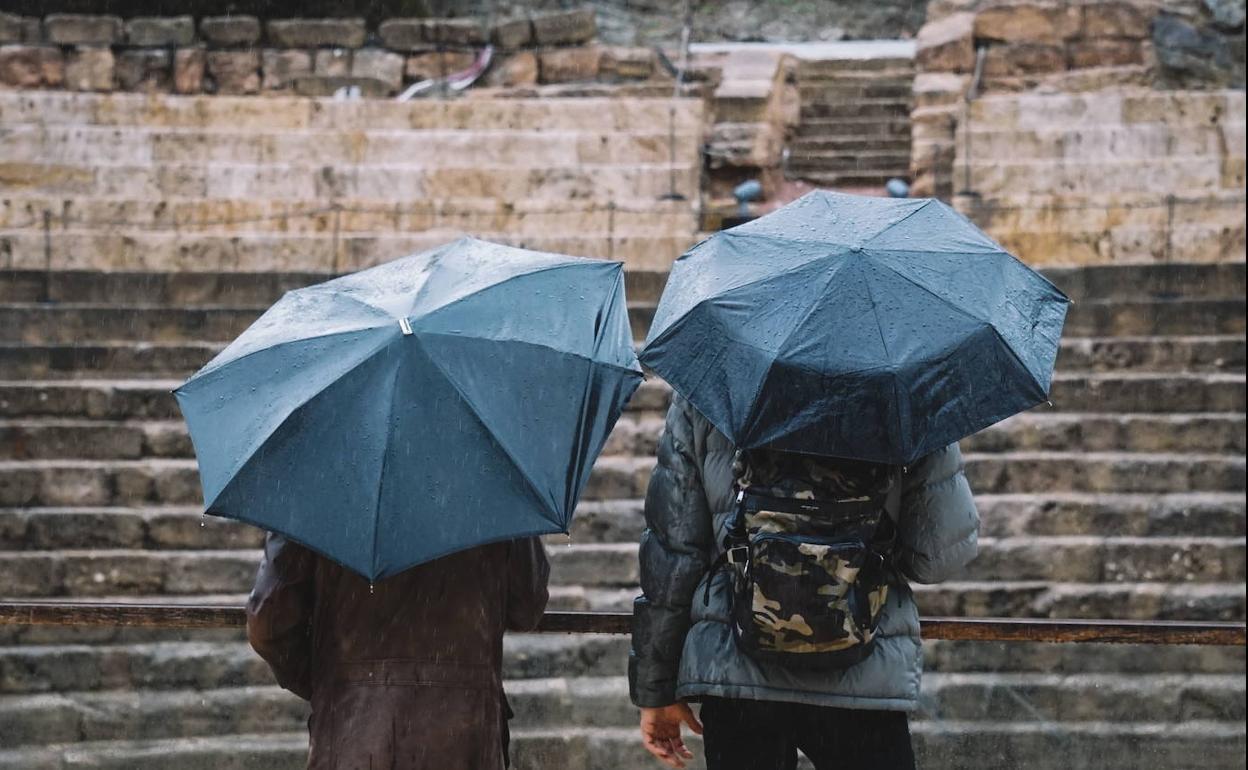 La lluvia podría dejarse caer en algunos puntos de la provincia malagueña este fin de semana. 