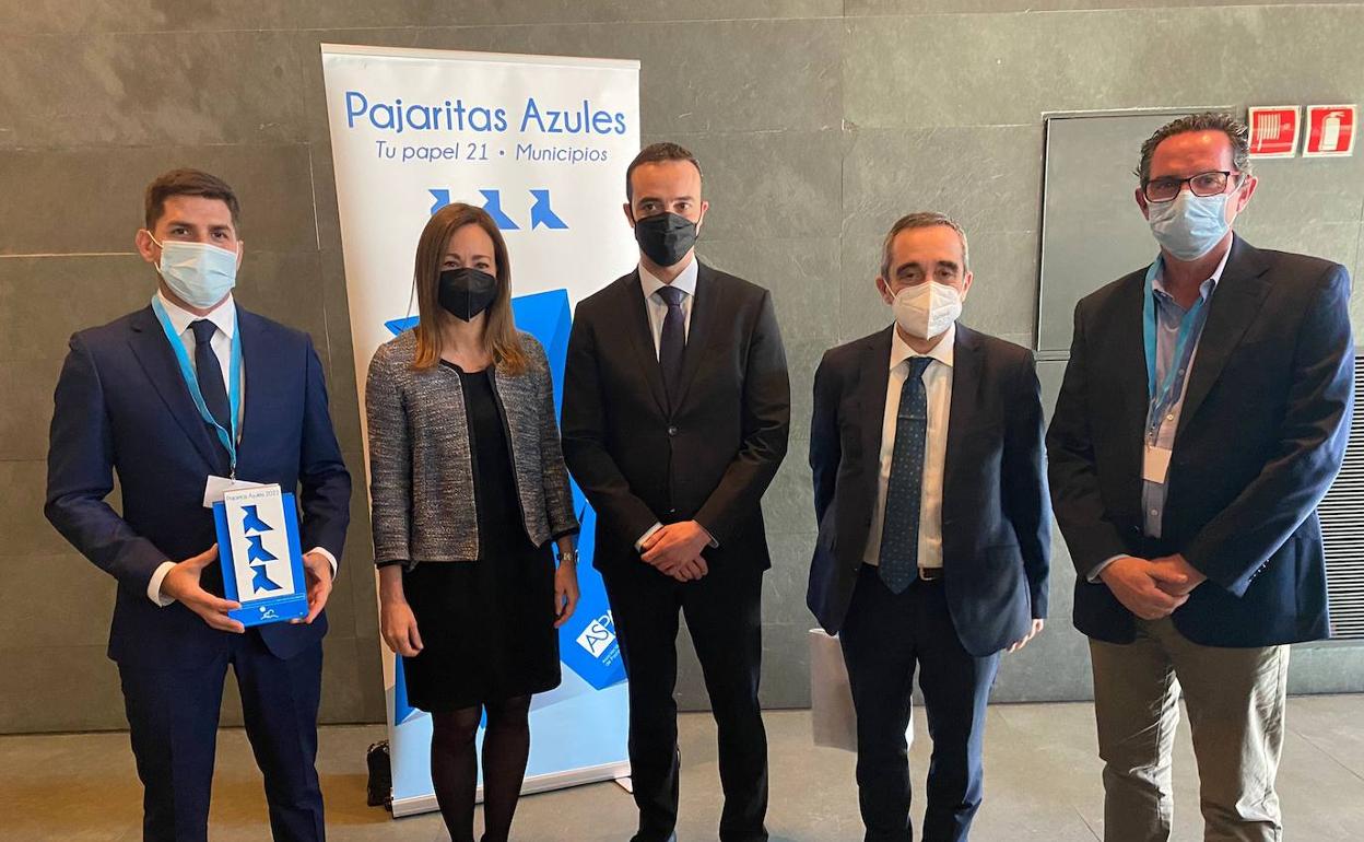 La Mancomunidad ha recibido un año más la máxima distinción por su gestión del papel y el cartón. 