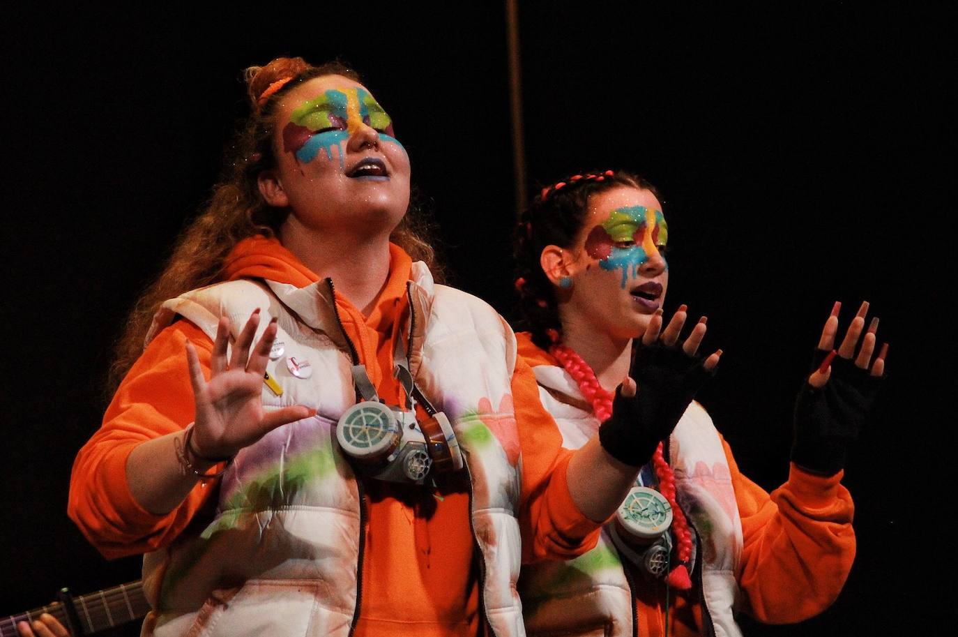 Grupos de la segunda semifinal del COAC Málaga en el Teatro Cervantes