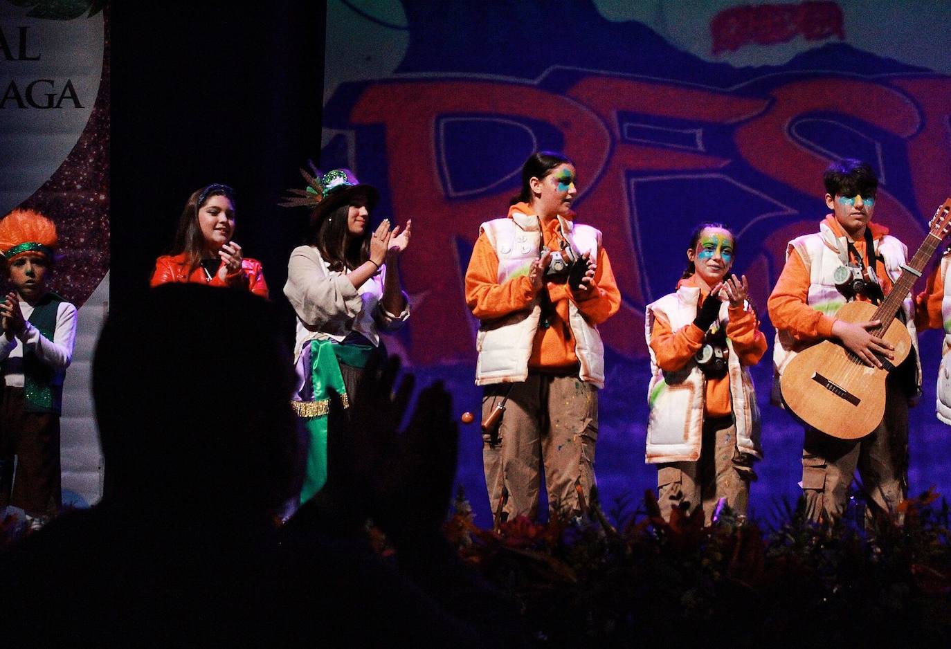 Grupos de la segunda semifinal del COAC Málaga en el Teatro Cervantes