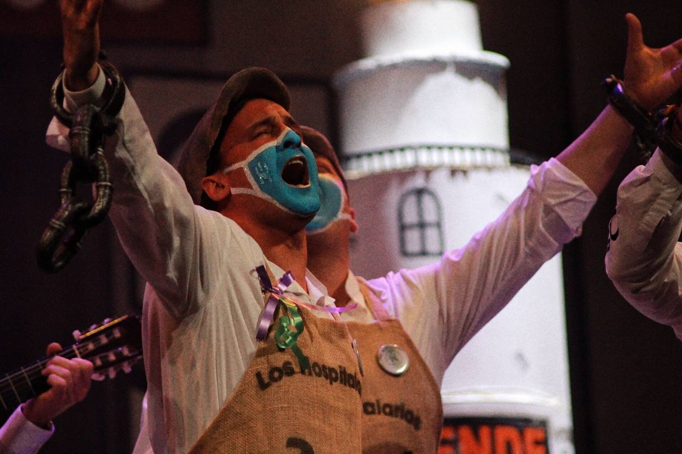 Grupos de la segunda semifinal del COAC Málaga en el Teatro Cervantes