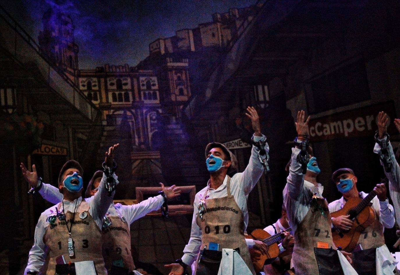 Grupos de la segunda semifinal del COAC Málaga en el Teatro Cervantes