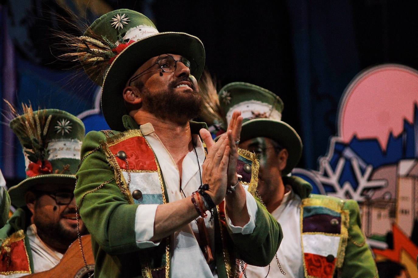 Grupos de la segunda semifinal del COAC Málaga en el Teatro Cervantes