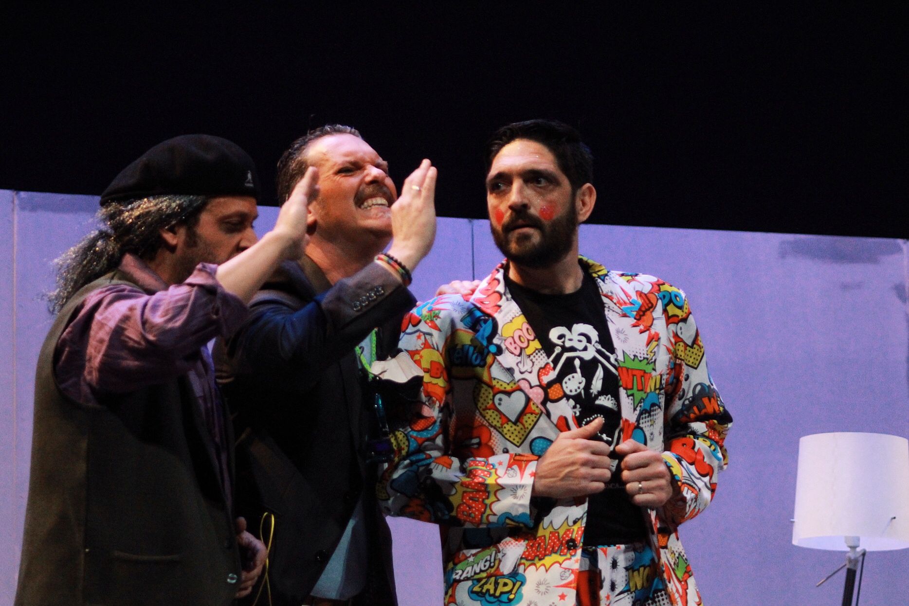 Grupos de la primera semifinal del COAC Málaga en el Teatro Cervantes