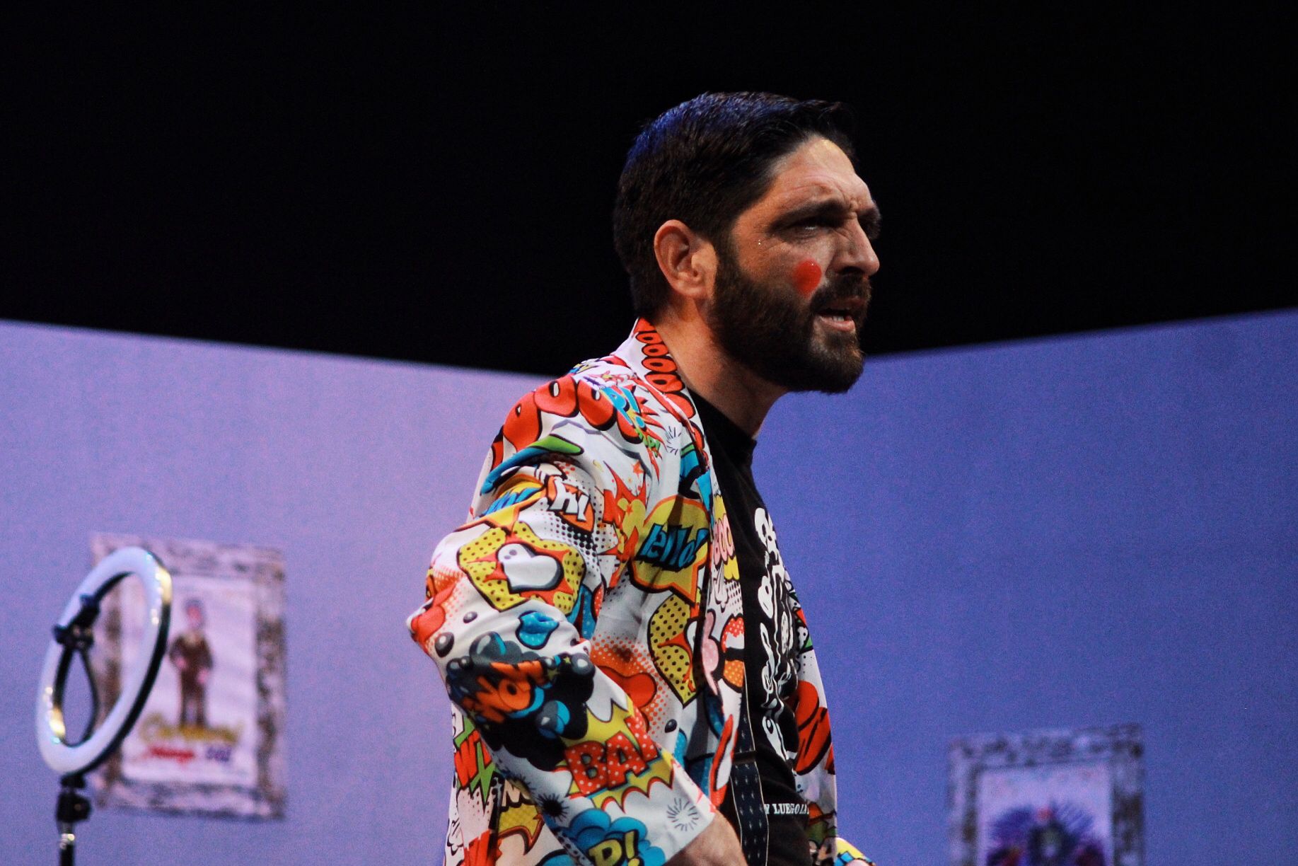 Grupos de la primera semifinal del COAC Málaga en el Teatro Cervantes