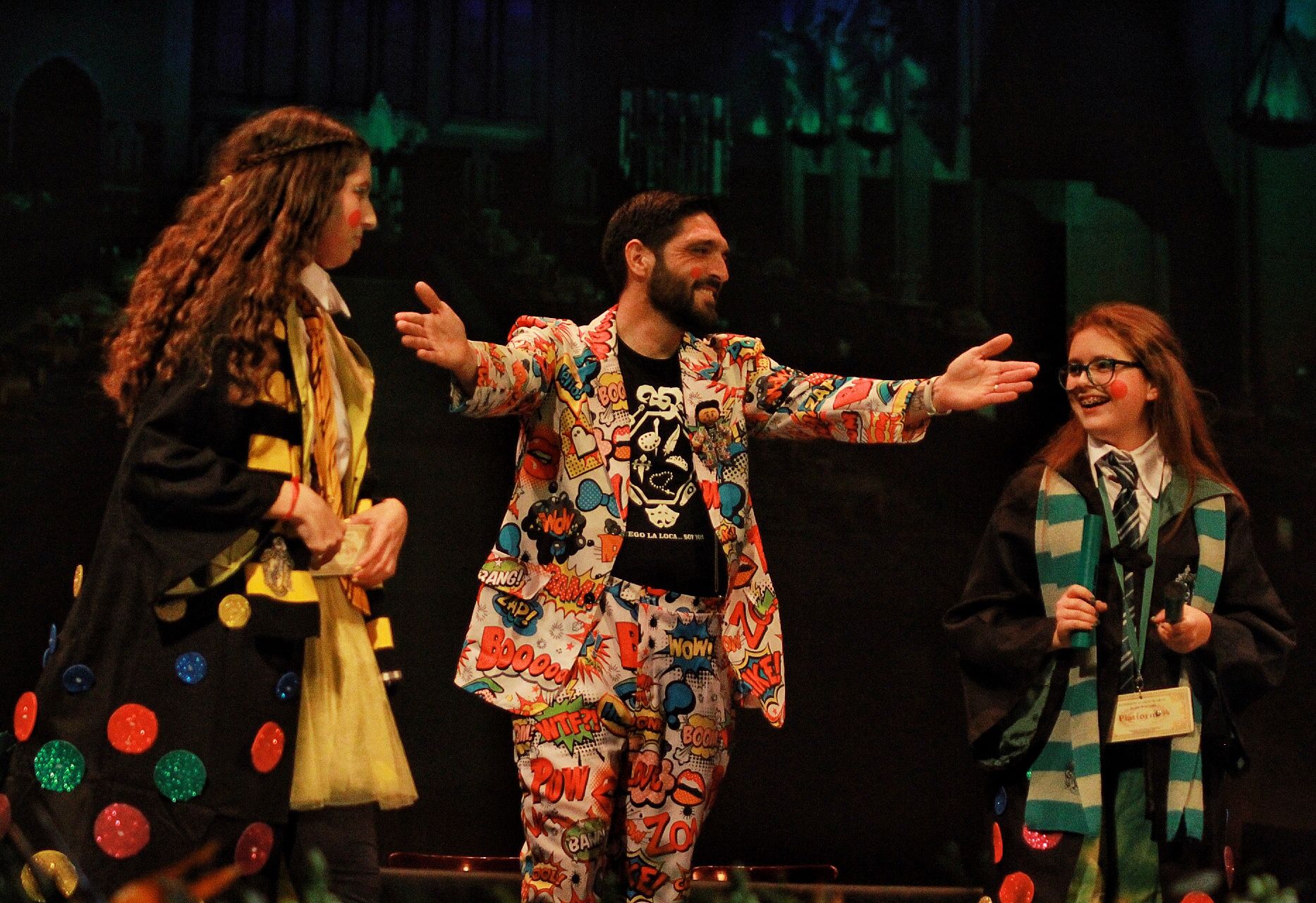 Grupos de la primera semifinal del COAC Málaga en el Teatro Cervantes