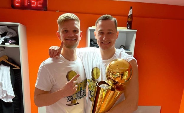 Tautvydas Sabonis y Jankunas. 