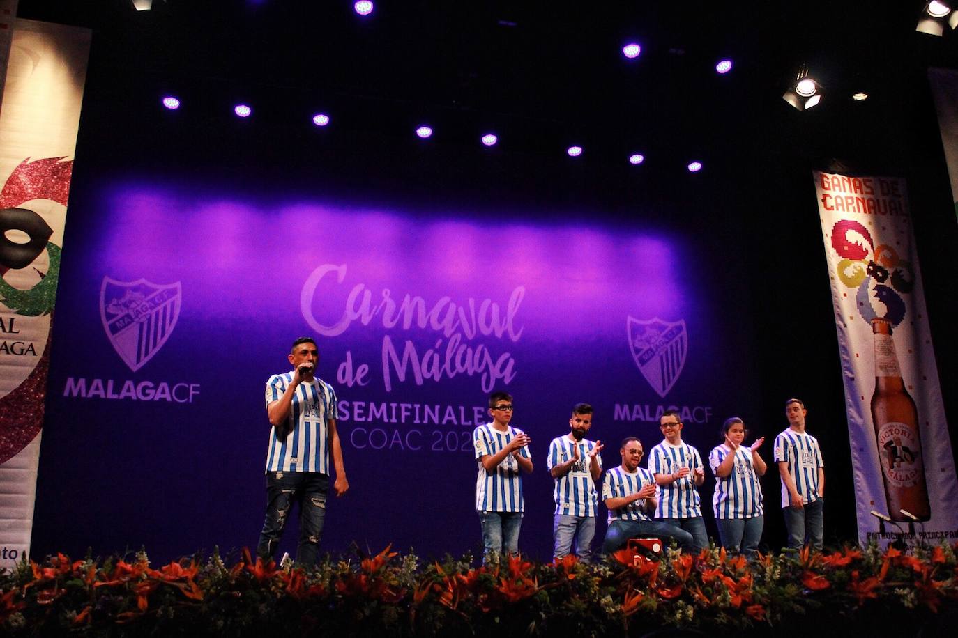 Tercera semifinal del COAC Málaga en el Teatro Cervantes