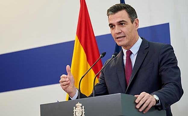El presidente del Gobierno, Pedro Sánchez.