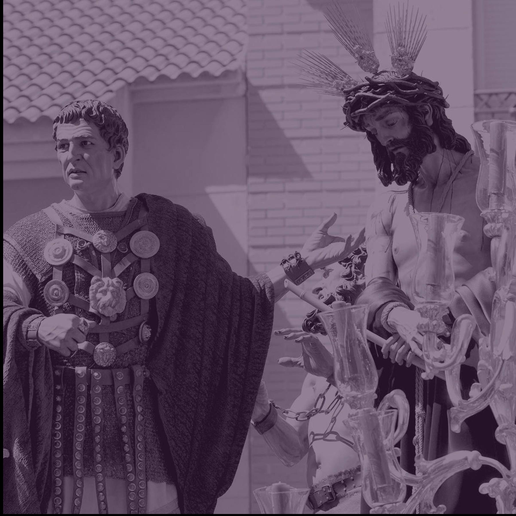 Santísimo Cristo de la Humildad en su Presentación al Pueblo (Ecce Homo) (Quinta estación)