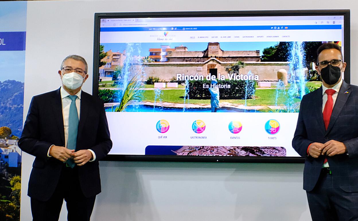 Acto de presentación del balance turístico en Rincón de la Victoria. 