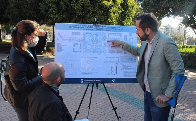 Raúl López y Luis Verde, en la presentación del proyecto este miércoles. 