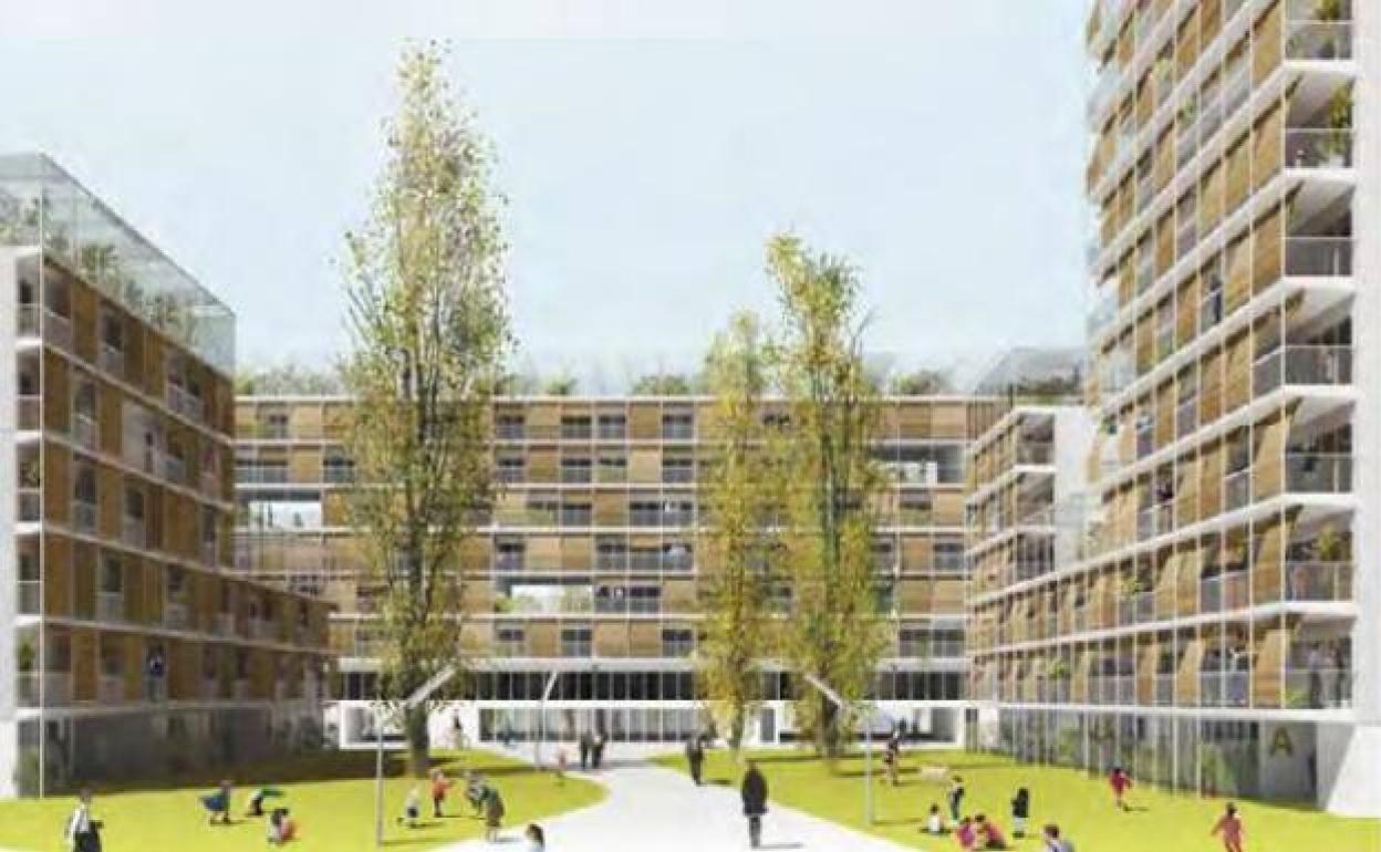 Nuevo paso para la construcción de 319 viviendas en la parcela de los Servicios Operativos en Málaga