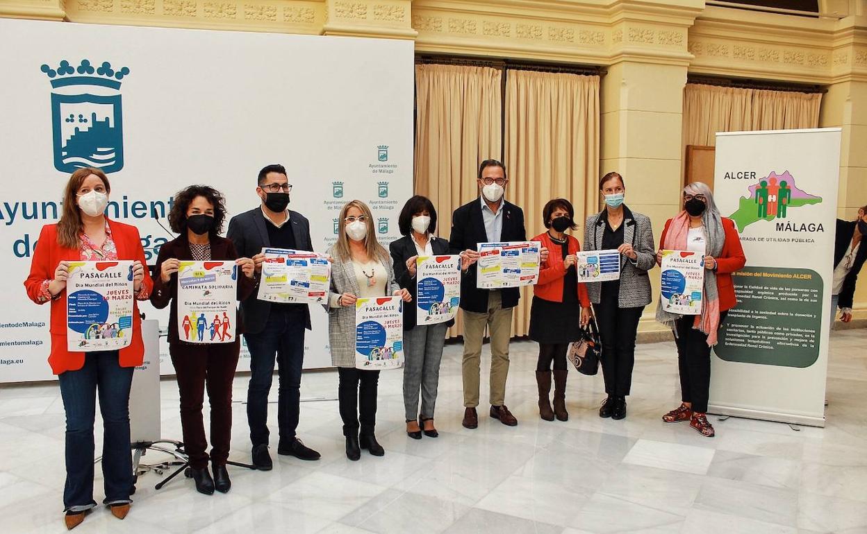 Un momento de la presentación de los actos del Día Mundial del Riñón. 