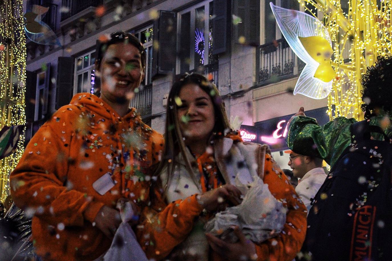 Batalla de flores del Carnaval de Málaga 2022. 