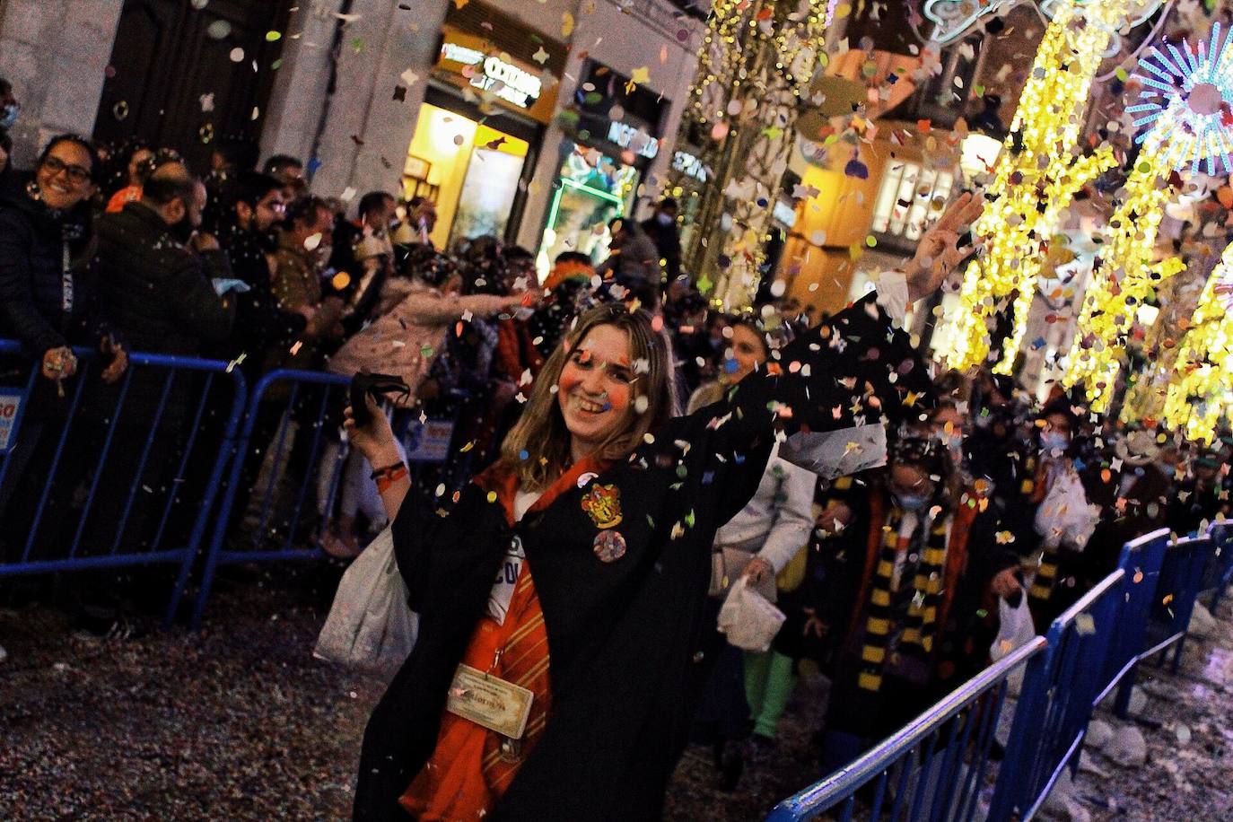 Batalla de flores del Carnaval de Málaga 2022. 