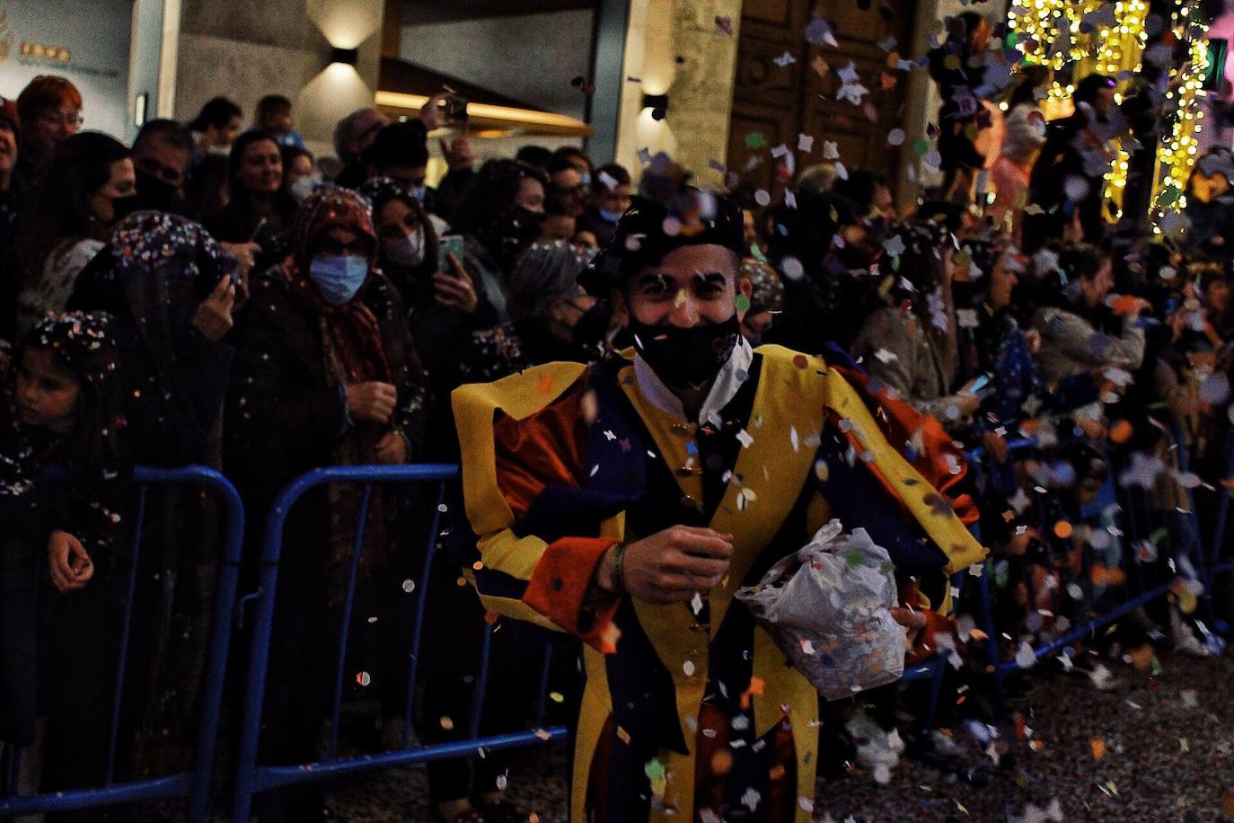 Batalla de flores del Carnaval de Málaga 2022. 