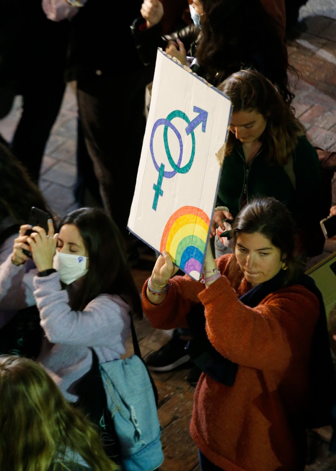 En el caso de Málaga, el lema de la concentración es 'El feminismo es abolicionista'